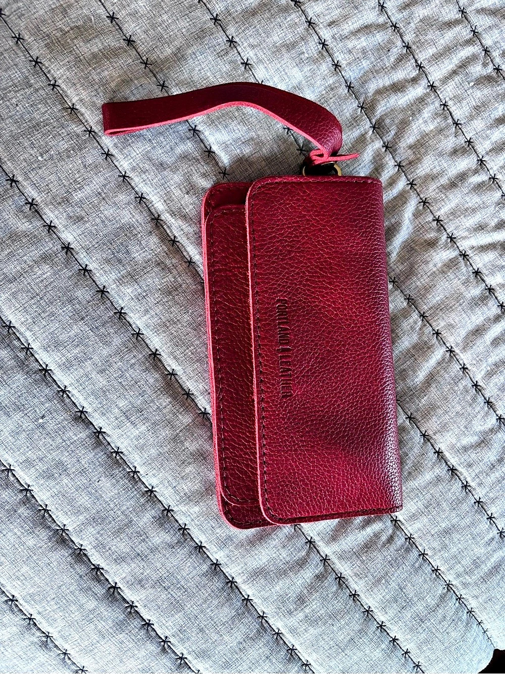 Portland Leather Goods Lily Wristlet